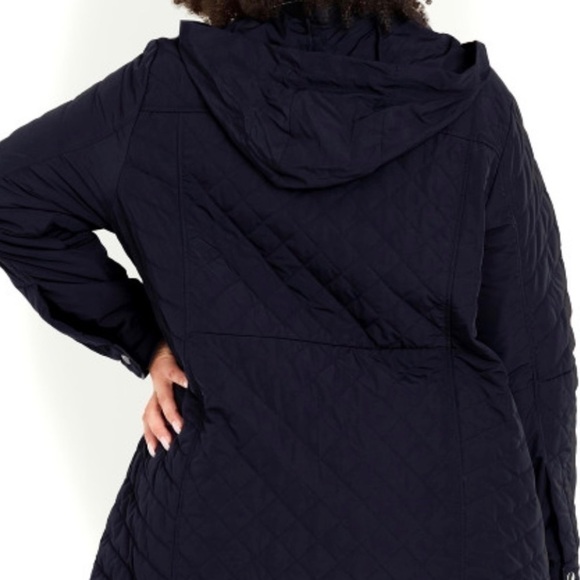 Light Weight Quilted Jacket (Plus 20) NEW - Picture 3 of 5